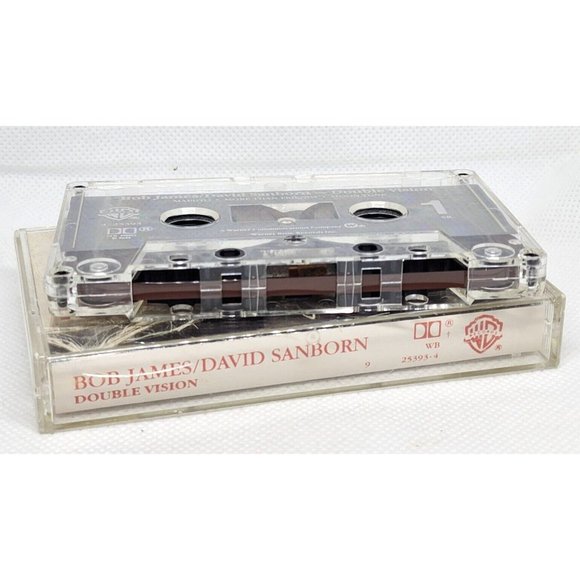 Tape Bob James & David Sanborn Double Vision 1986 Cassette - Picture 7 of 7